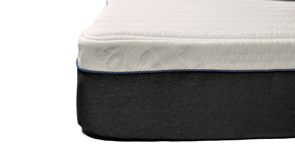 Image of the side wall of the OMG Gotta Sleep mattress.