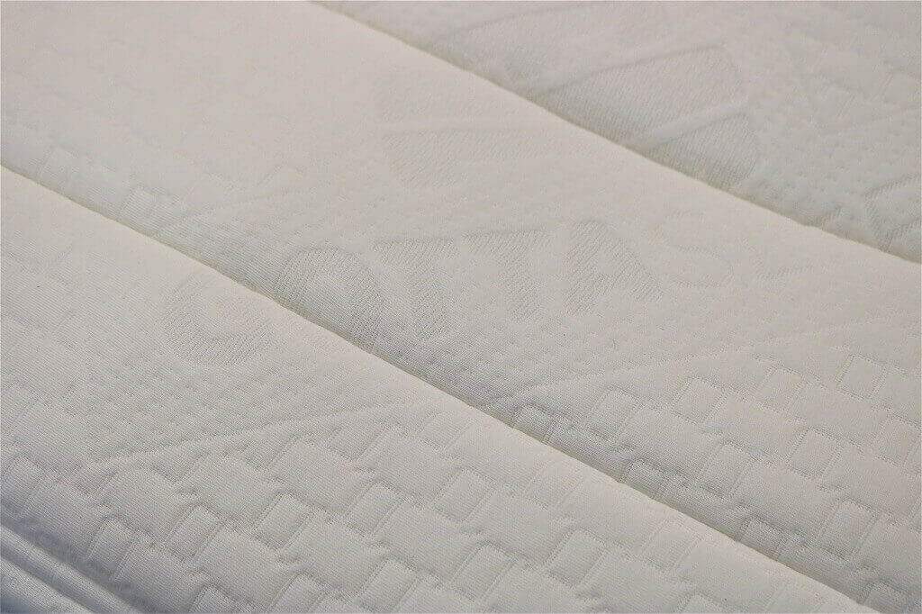 Image of the OMG Gotta Sleep mattress cover fabric.