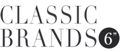 Classic Brands 6-inch Logo