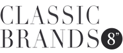 Classic Brands 8-inch Logo