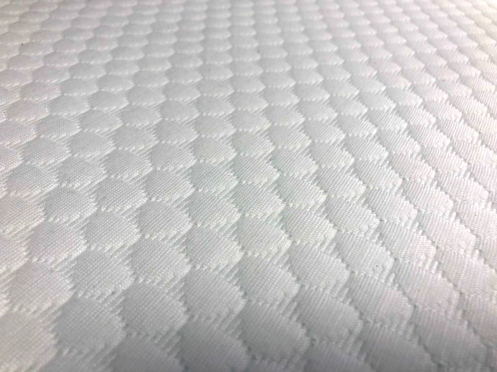 Close-up view of Cherry mattress cover