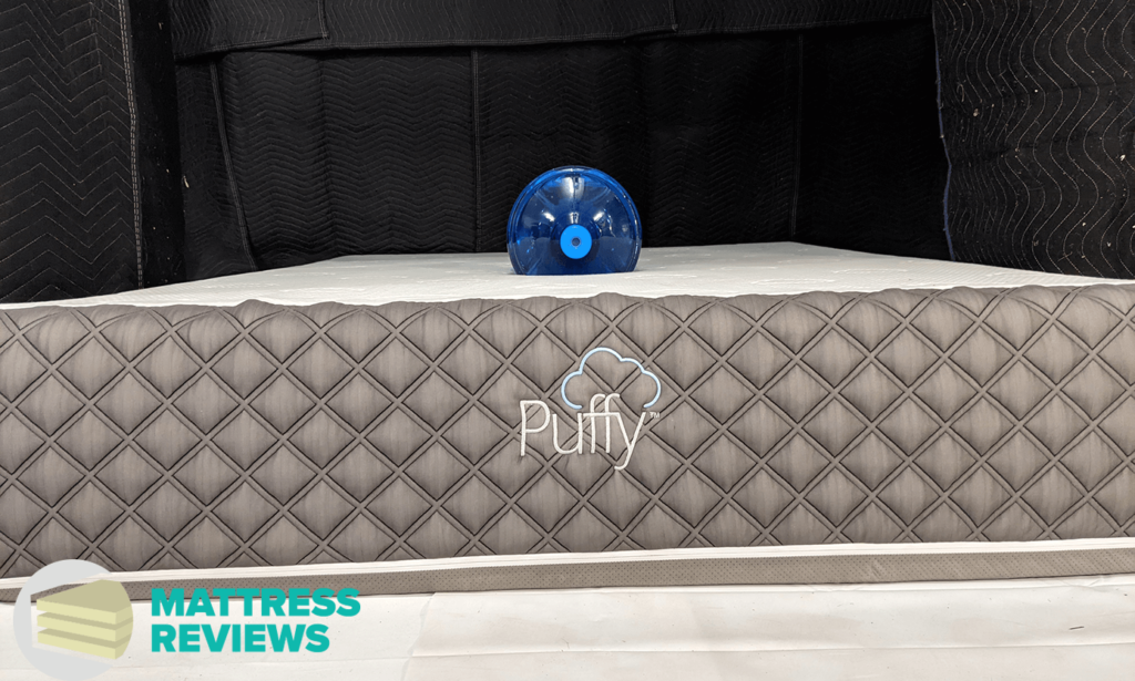 The Puffy Lux mattress firmness test