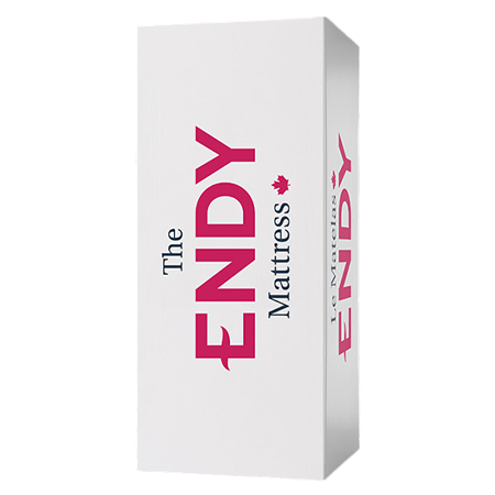 Endy mattress shipping box