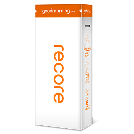 Recore mattress shipping box