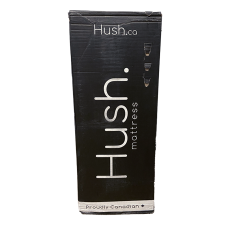 Image of the black Hush mattress box