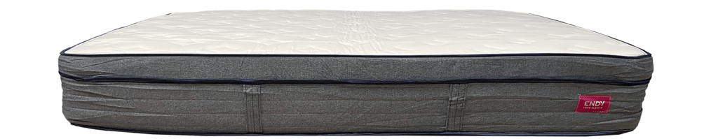 Image of the Endy Hybrid mattress seen from the side