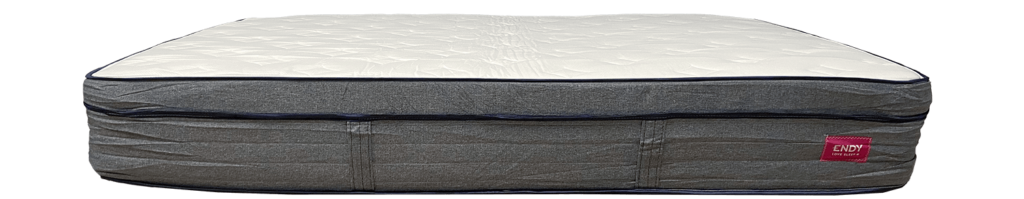 Image of the Endy Hybrid mattress seen from the side