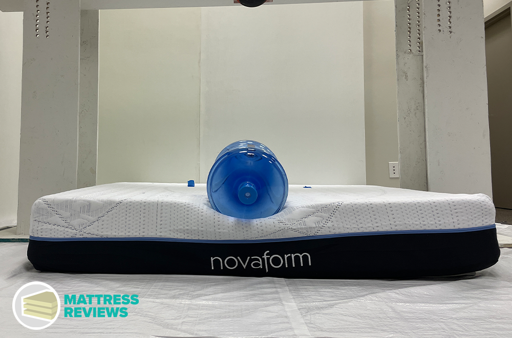 Novaform mattress edge support test image